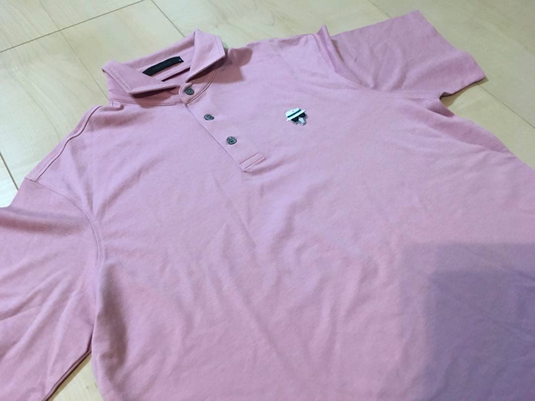 GREYSON グレイソン ゴルフ ポロシャツ ピンク M（L）