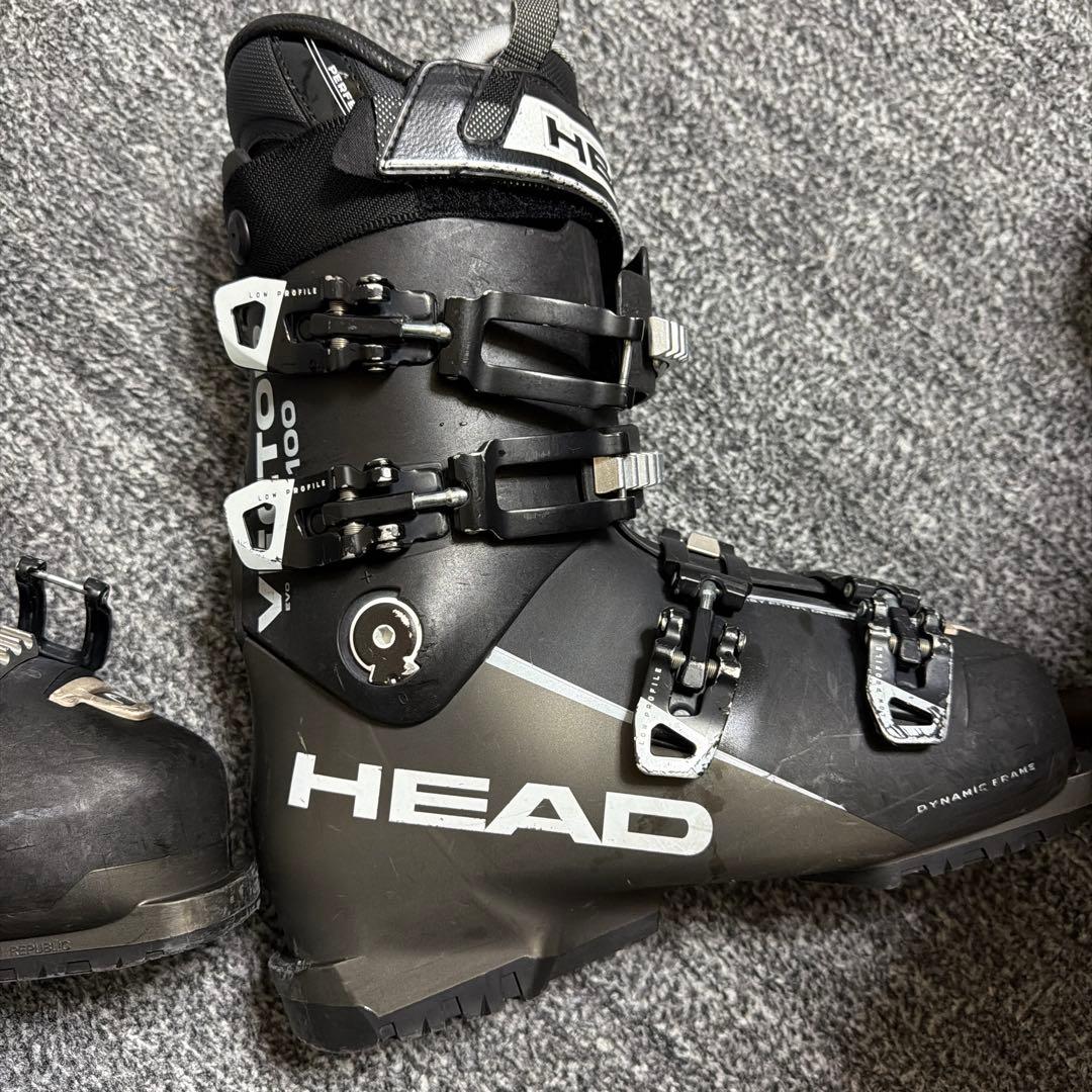 HEAD VECTOR 100 EVO 26.5cm スキーブーツ ブラック