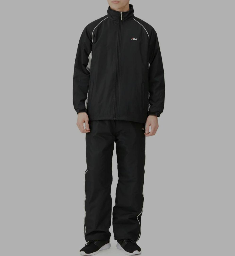 新品　FILA　フィラ　ウインドブレーカー　セットアップ　上下　中わた入り　M