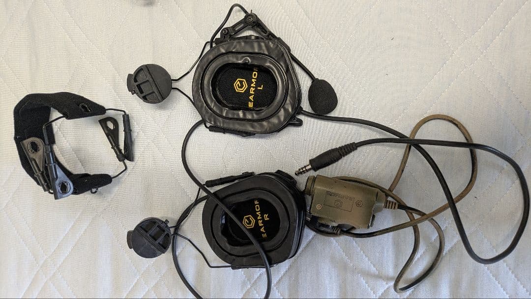 EARMOR m32 ブームマイクつき　ICOM2ピン対応