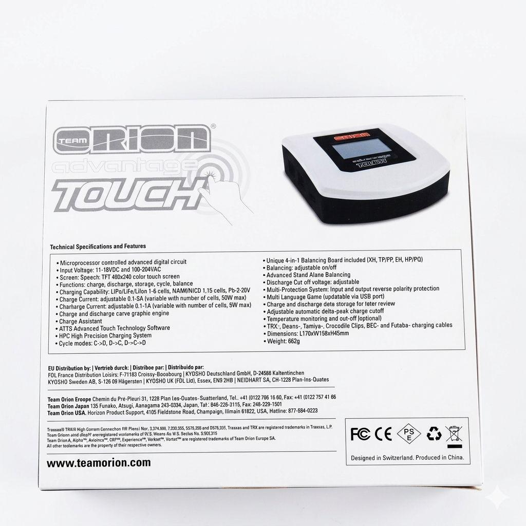Team Orion Advantage Touch AC/DC充放電器