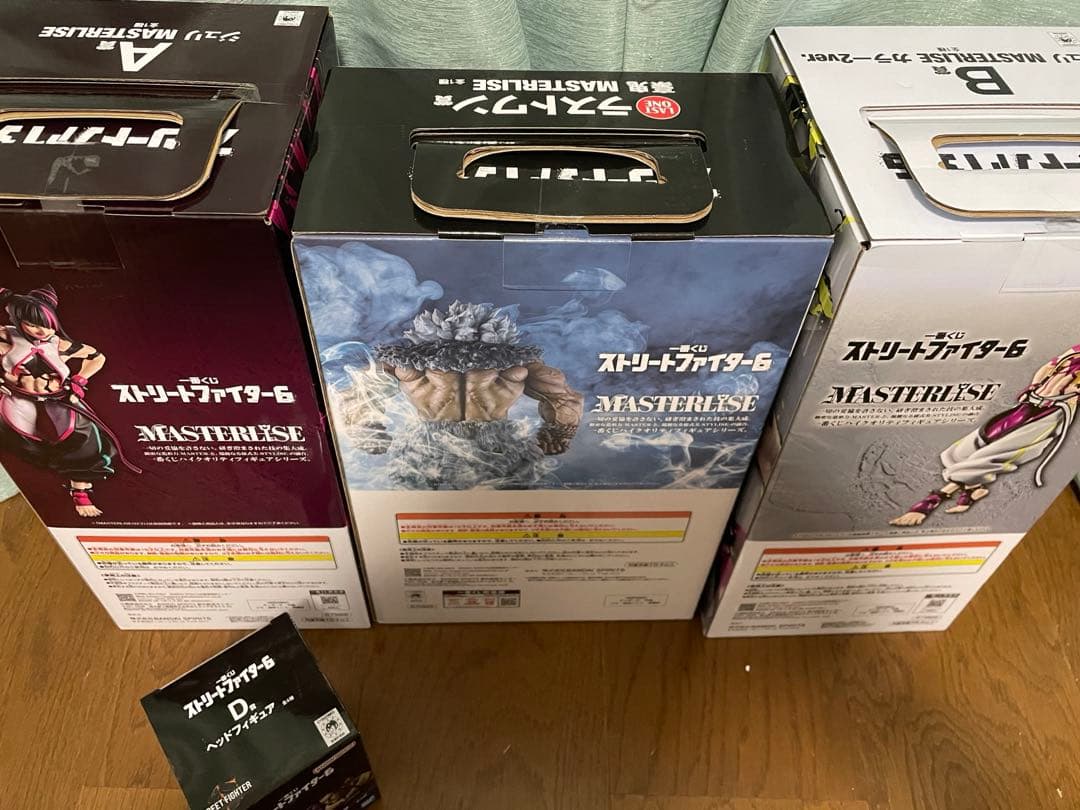 ストリートファイター6 一番くじ A B Dラストワン　フィギュア　新品未開封