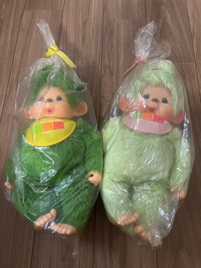 美品モンチッチぬいぐるみL モリゾー キッコロ 2体セット 激レア