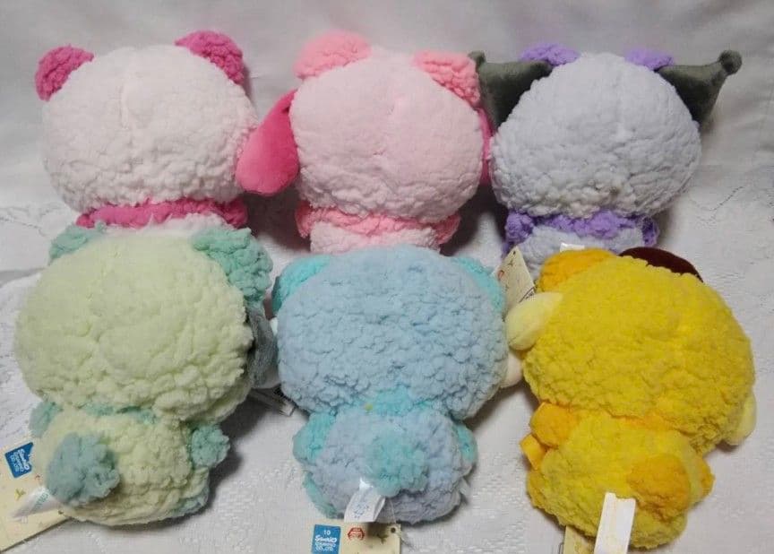 サンリオ　もこもこパンダ　ぬいぐるみ　全6種セット　新品