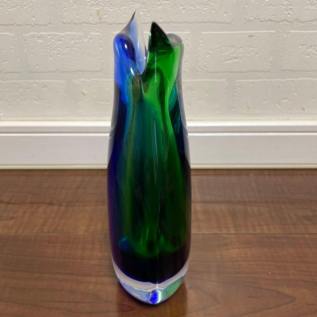 【箱付き】ムラノガラス murano ヴィンテージ 花瓶