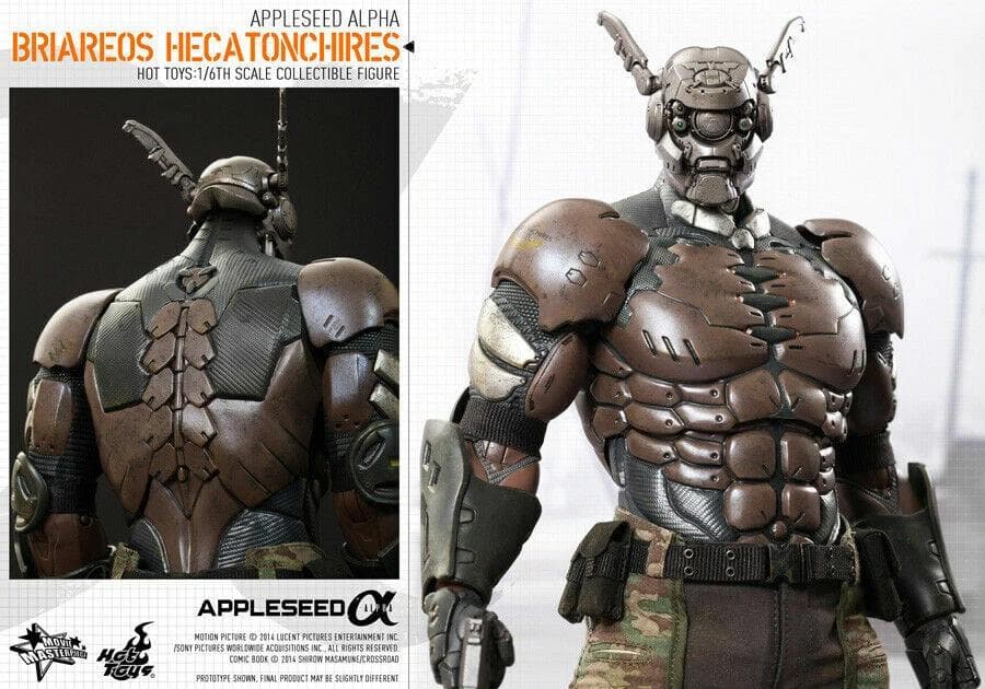 ホットトイズ アップルシード アルファ 1/6 ブリアレオス・ヘカトンケイレス