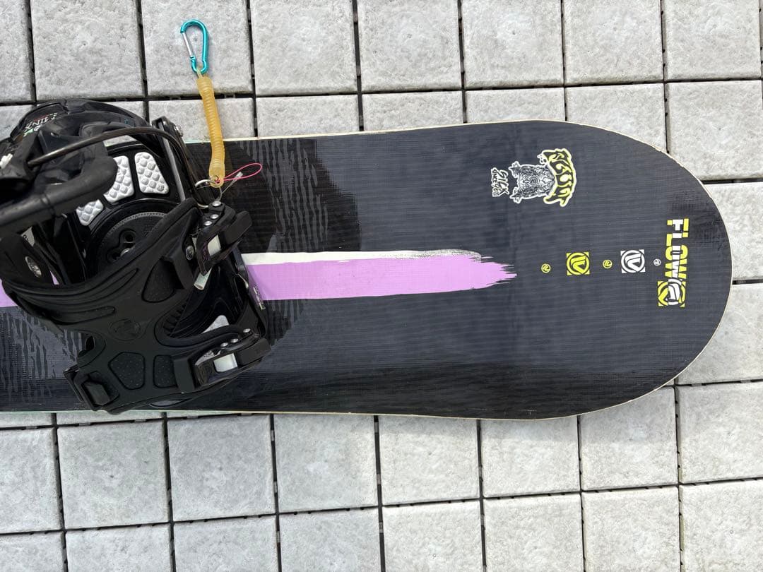 FLOW 147 スノーボード、ビンディングセット