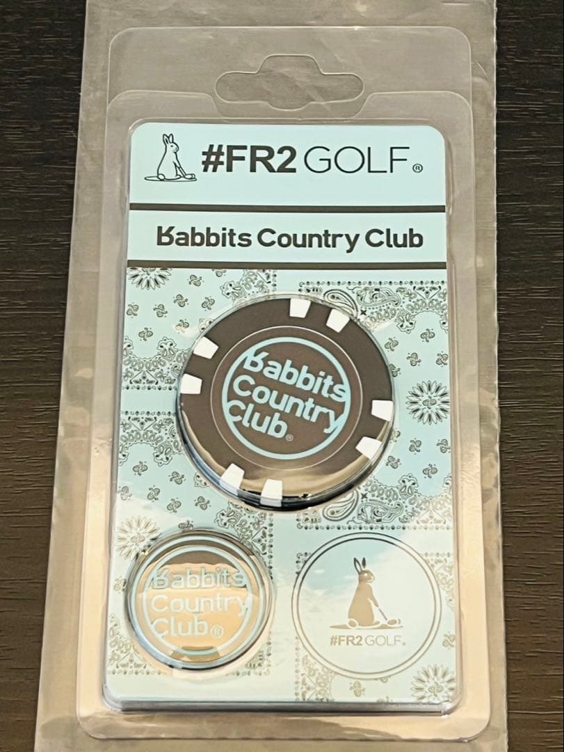 【沖縄限定】FR2 Casino Turquoise Blue ゴルフ マーカー