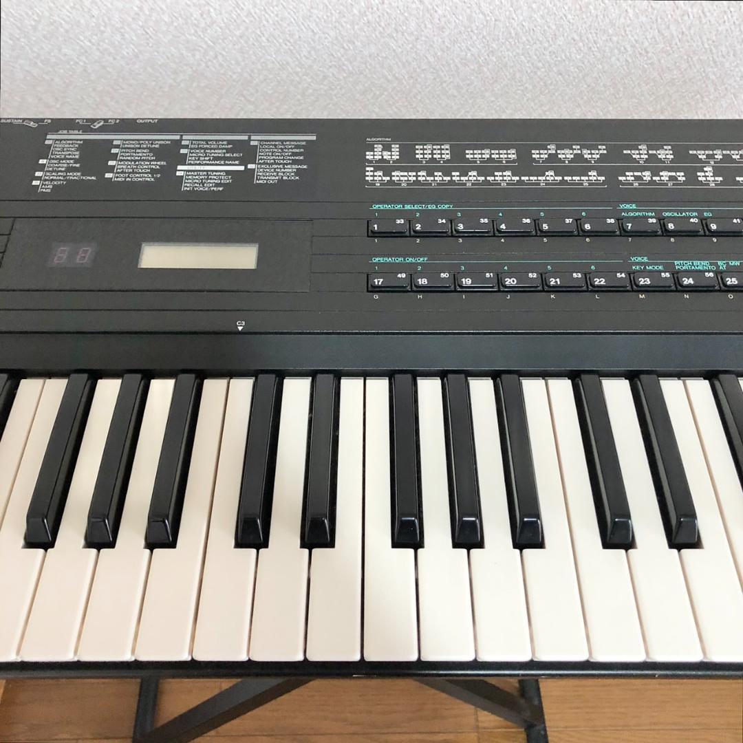 【現状品】 YAMAHA ヤマハ DX7s シンセサイザー