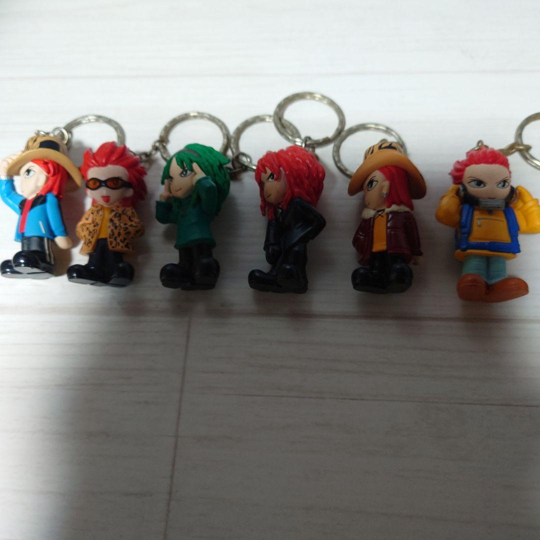 hide キーホルダー付きフィギュア9点セット