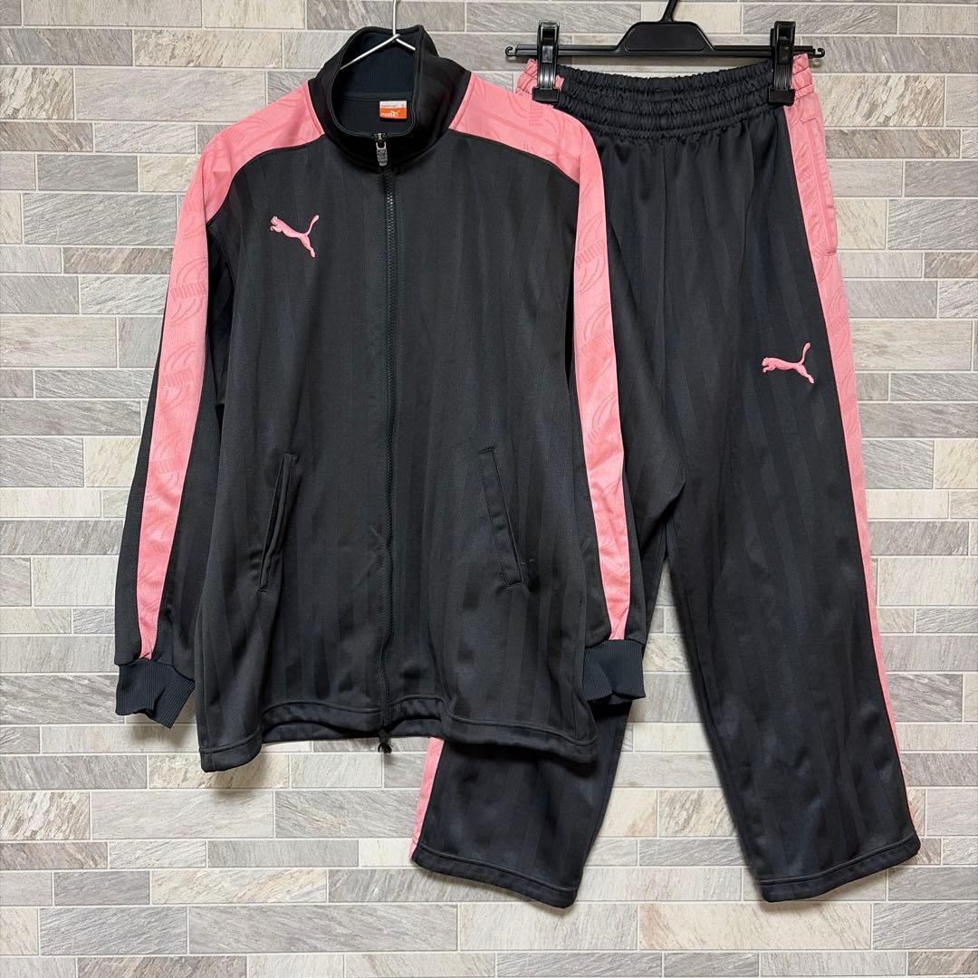 PUMA ジャージ プージャ 上下 セットアップ ピンク グレー y2k SS