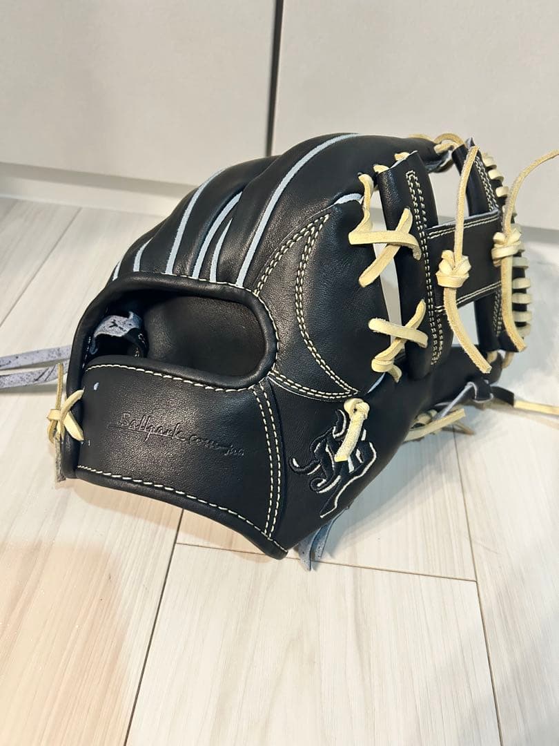 和牛JB 006Ｔ　小指２本　プロテオス型付　屋外未使用　黒　ショートサード