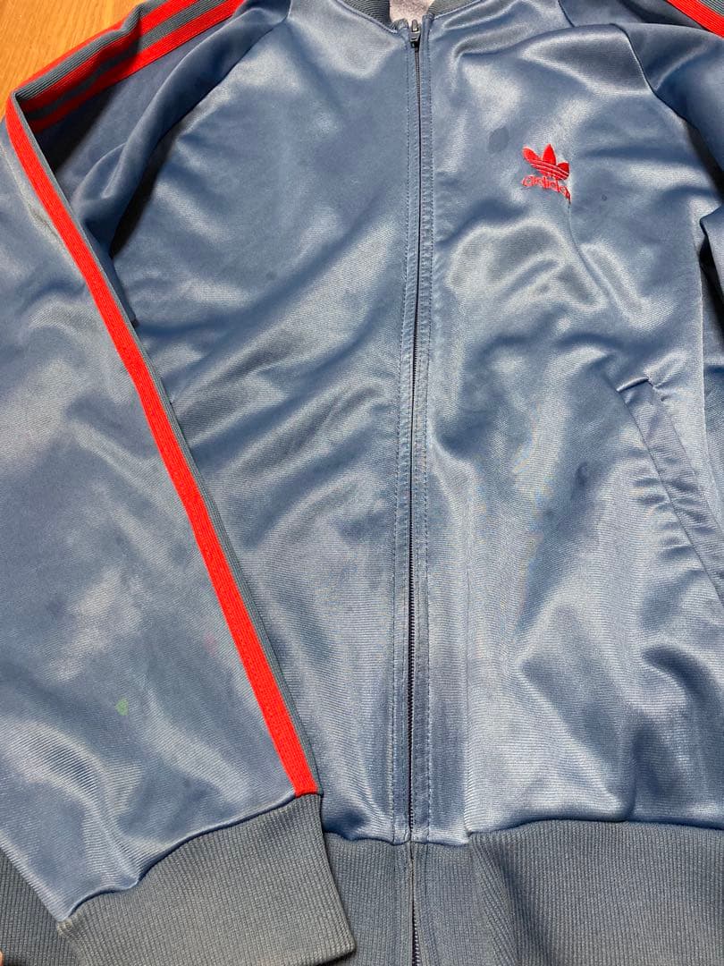 美品 adidas ATP ターコイズブルー L /ヴィンテージ/USA製