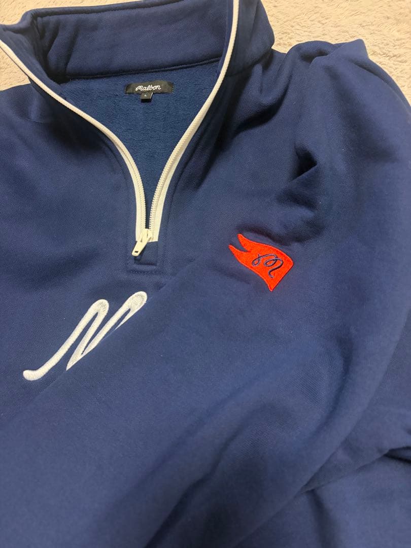 Malbon Golf COLLEGIATE SWEATSHIRT サイズL