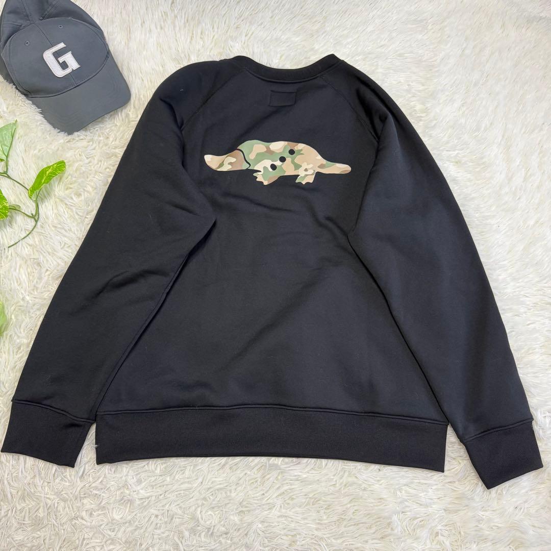 【ラフアンドスウェル】美品 ダンボールニット カモフラ Lサイズ メンズ
