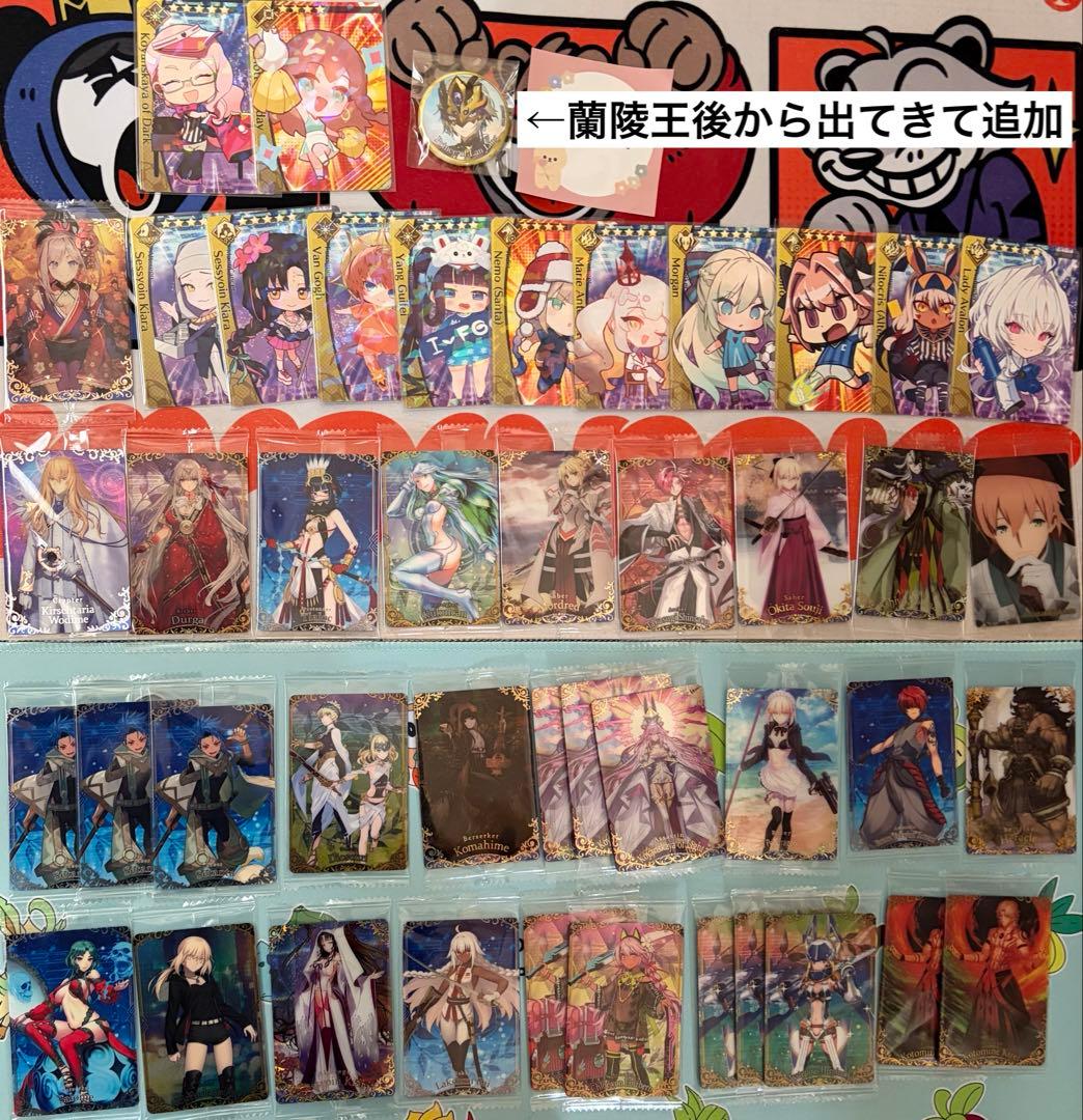 FGO 霊基召喚缶バッジ 霊基 缶バッジ 183点 まとめ売り