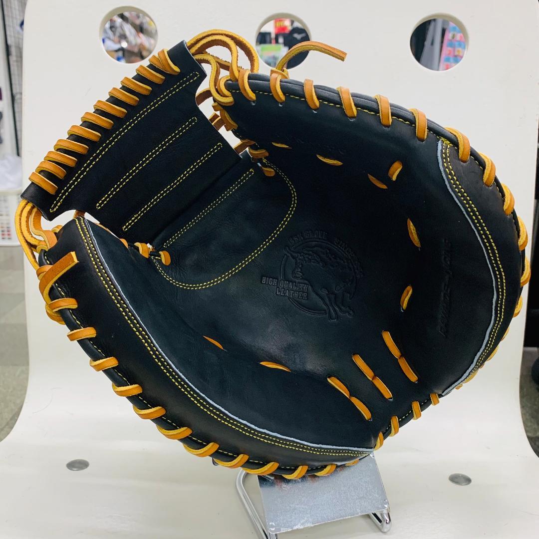 エスエスケイ　SPM-120　硬式用　捕手用　キャッチャーミット　高校野球対応