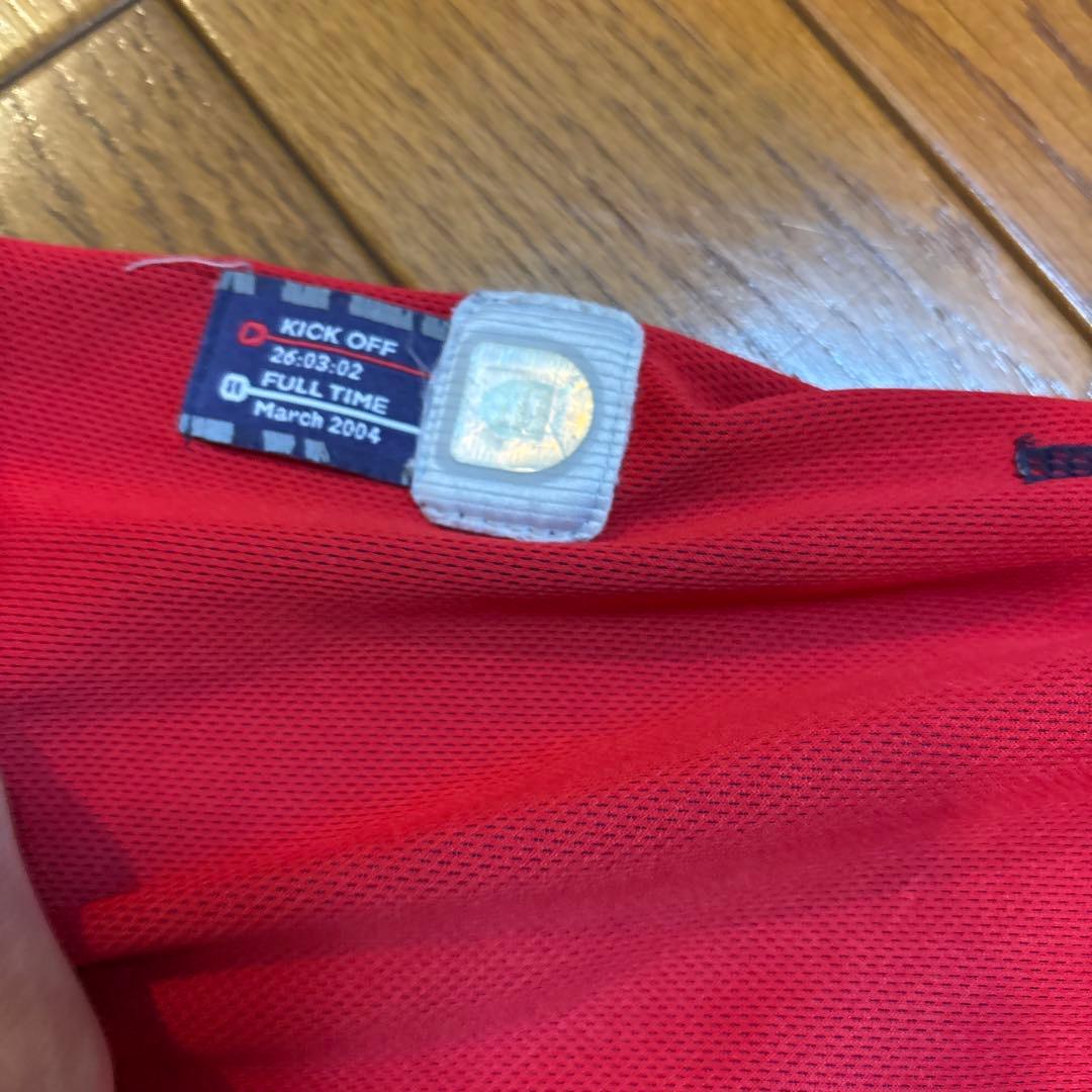 Umbro イングランド代表 シャツ 背番号7 2004年製ベッカム