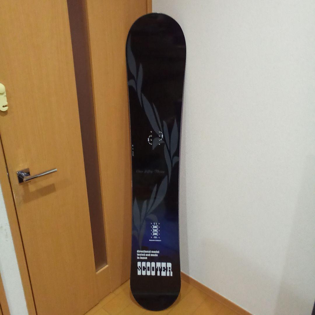 再度出品!!SCOOTER スノーボードＤＲ153 未使用