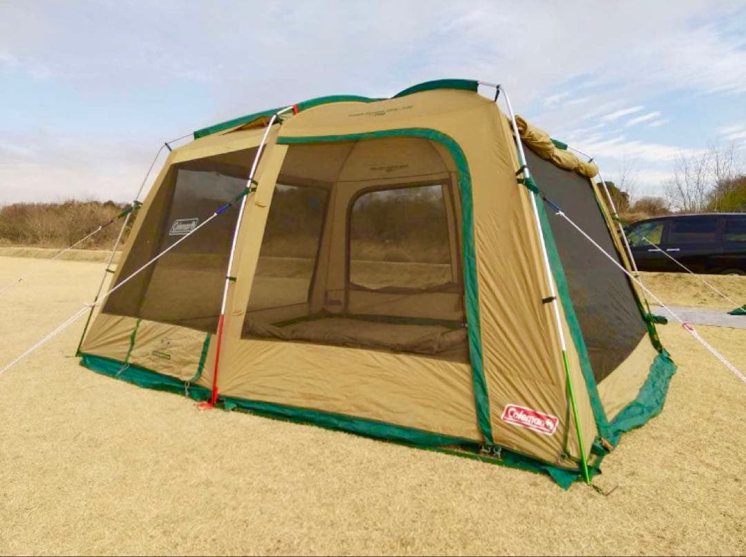 【極美品】コールマンテント タフスクリーンタープ400 ★付属品完備★