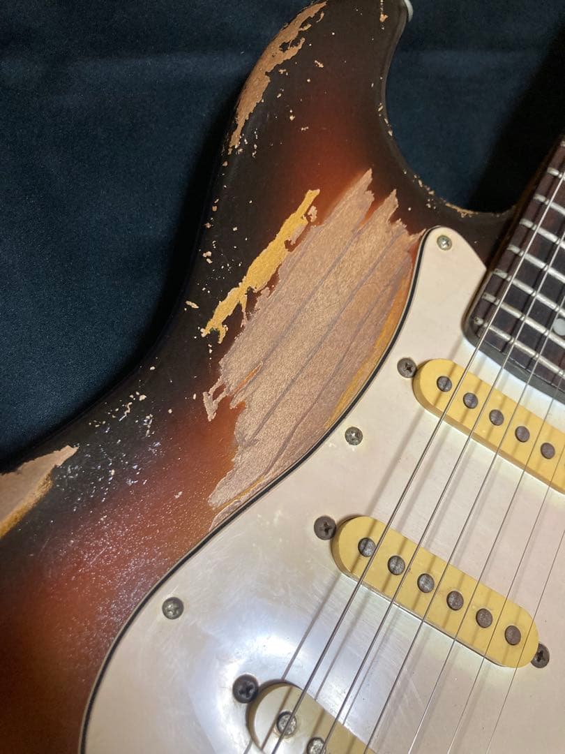 ギター #23 STtype Nitrocellulose lacquer relic