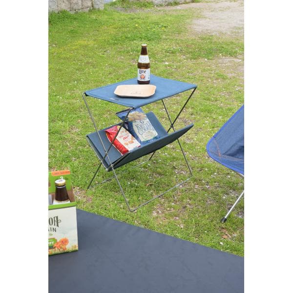 アウトドア 折りたたみ キャンプ BBQ 迷彩 マガジンラック サイドテーブル