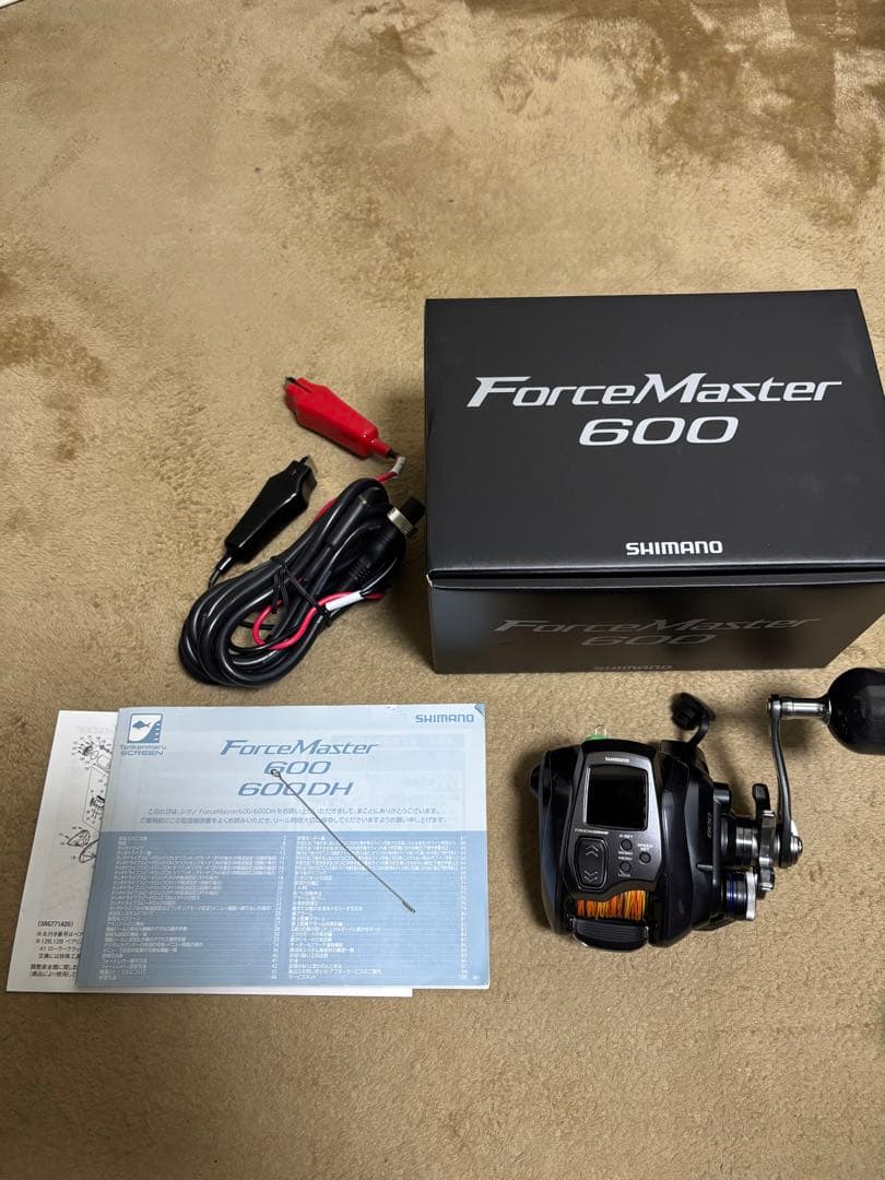 23 SHIMANO ForceMaster 600 電動リール