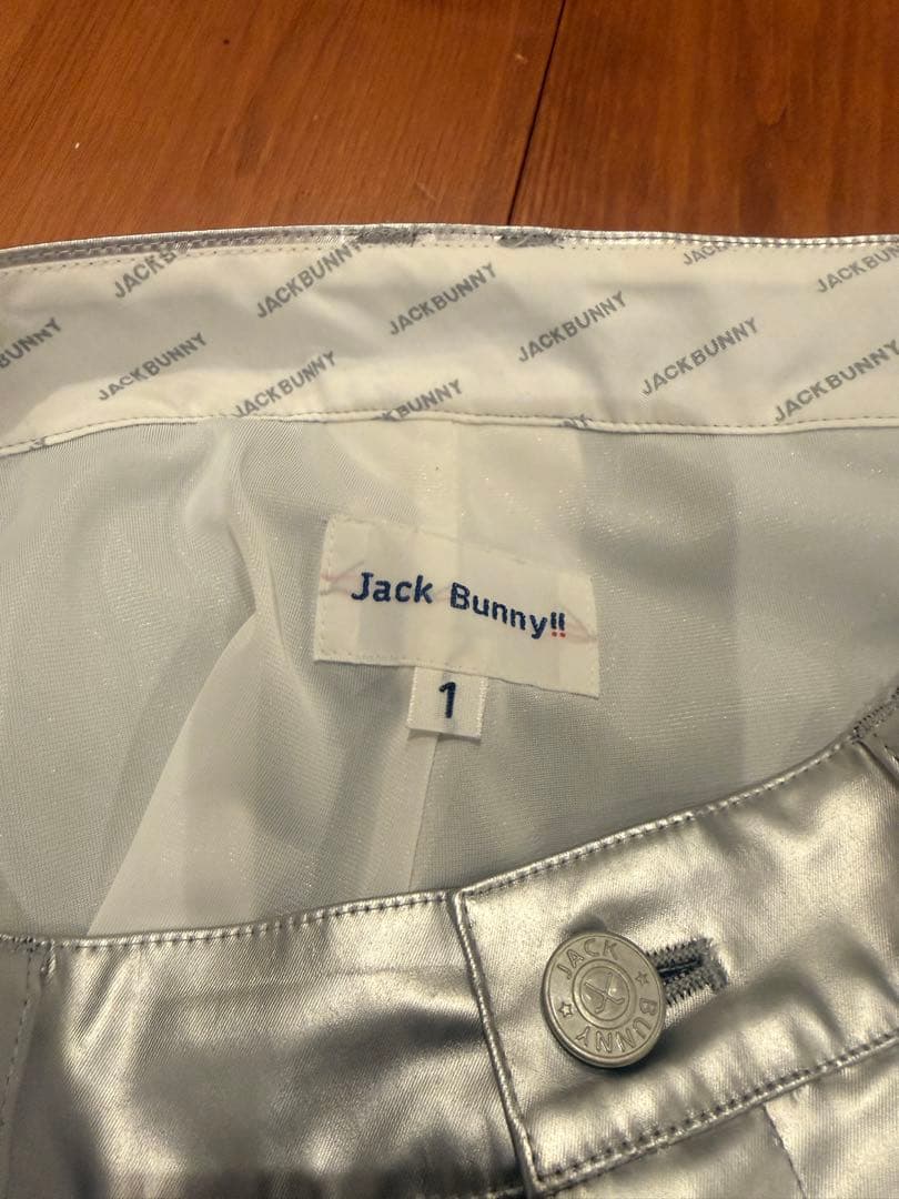 JACK BUNNY シルバー ミニスカートMサイズ
