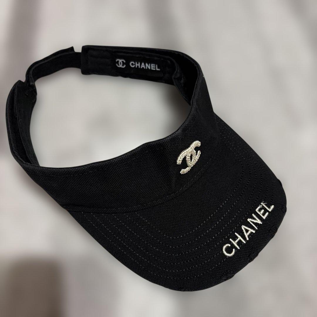 CHANEL ノベルティ サンバイザー ゴルフ
