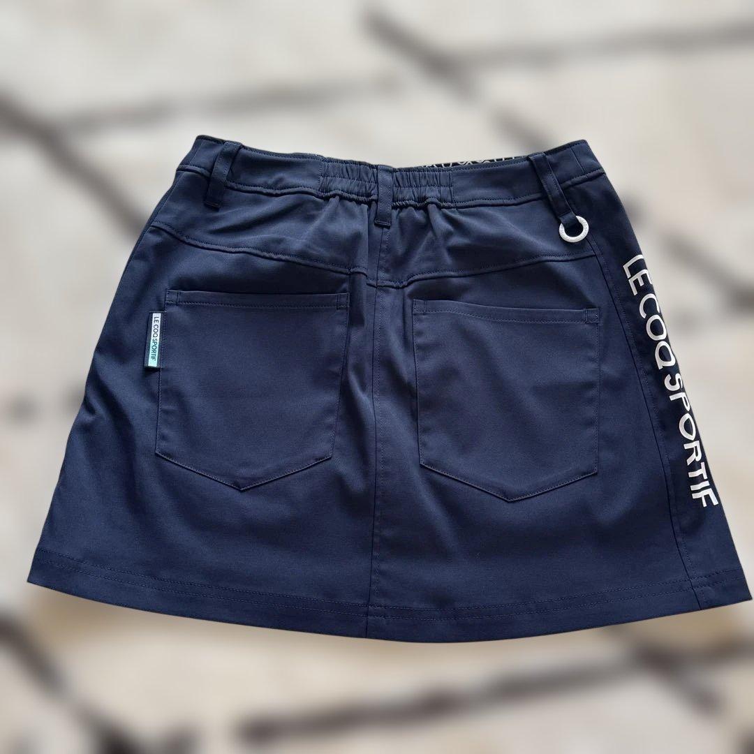 le coq sportif ネイビーゴルフロゴスカート