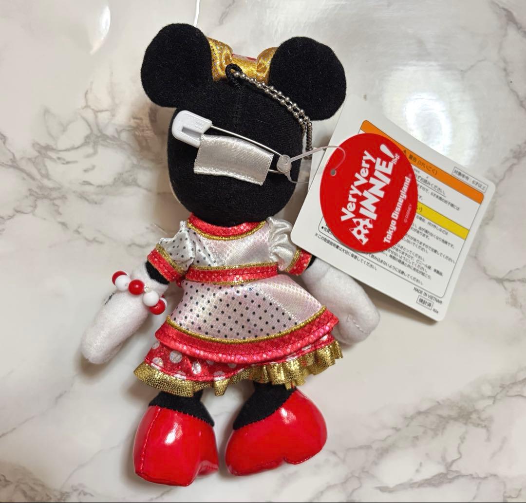ディズニーランド ぬいぐるみバッジ ベリーベリーミニー ミニー ベリミニ