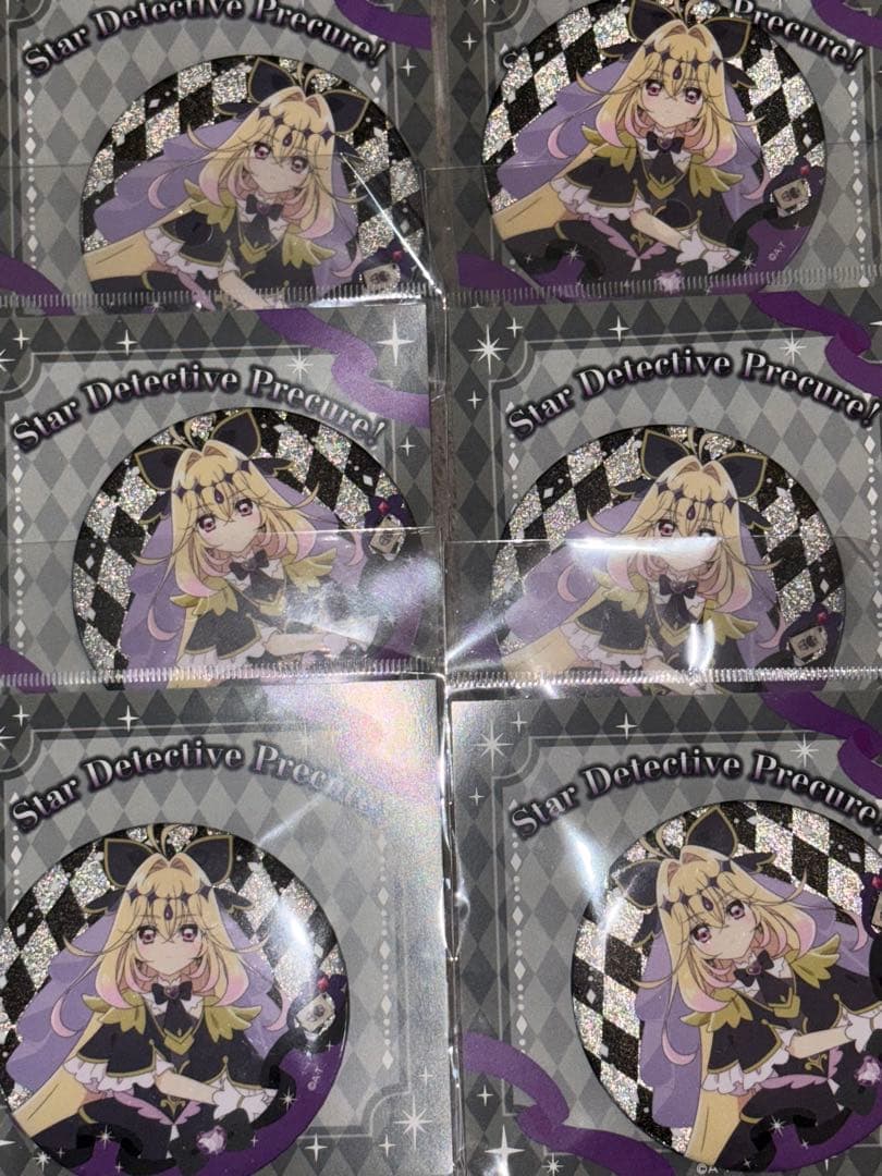 キュアアルカナ・シャドウ キラキラ 缶バッジ名探偵プリキュア！