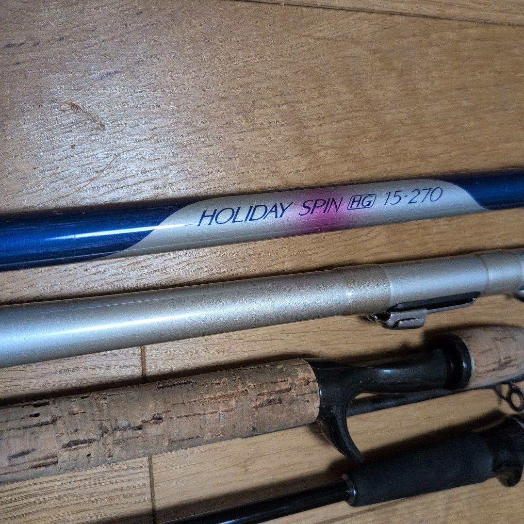 SHIMANO DAIWAスピニングリール22個釣竿4セットまとめ売り