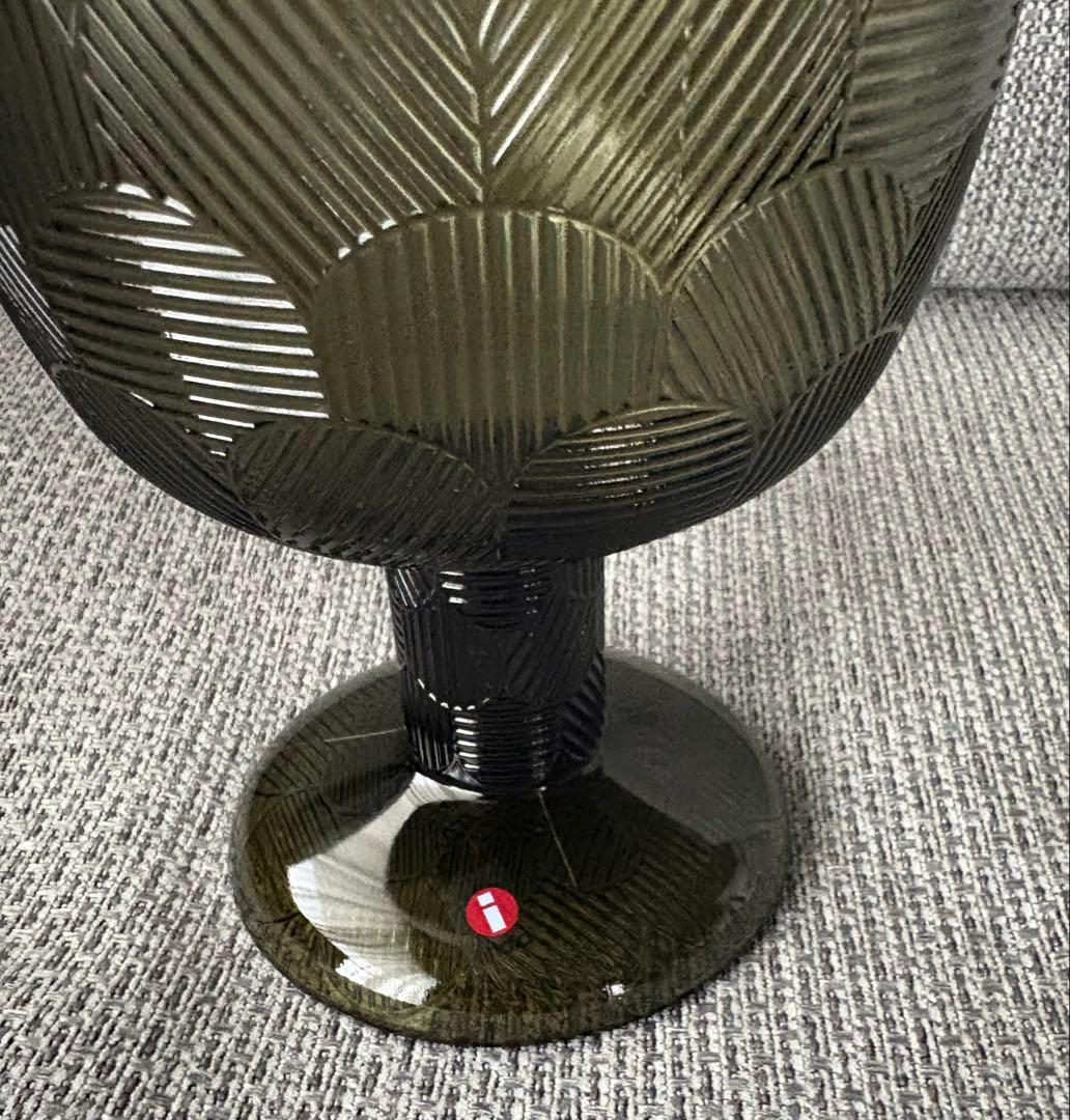 【美品未使用】イッタラ　ミランダボウル　モスグリーン145mm