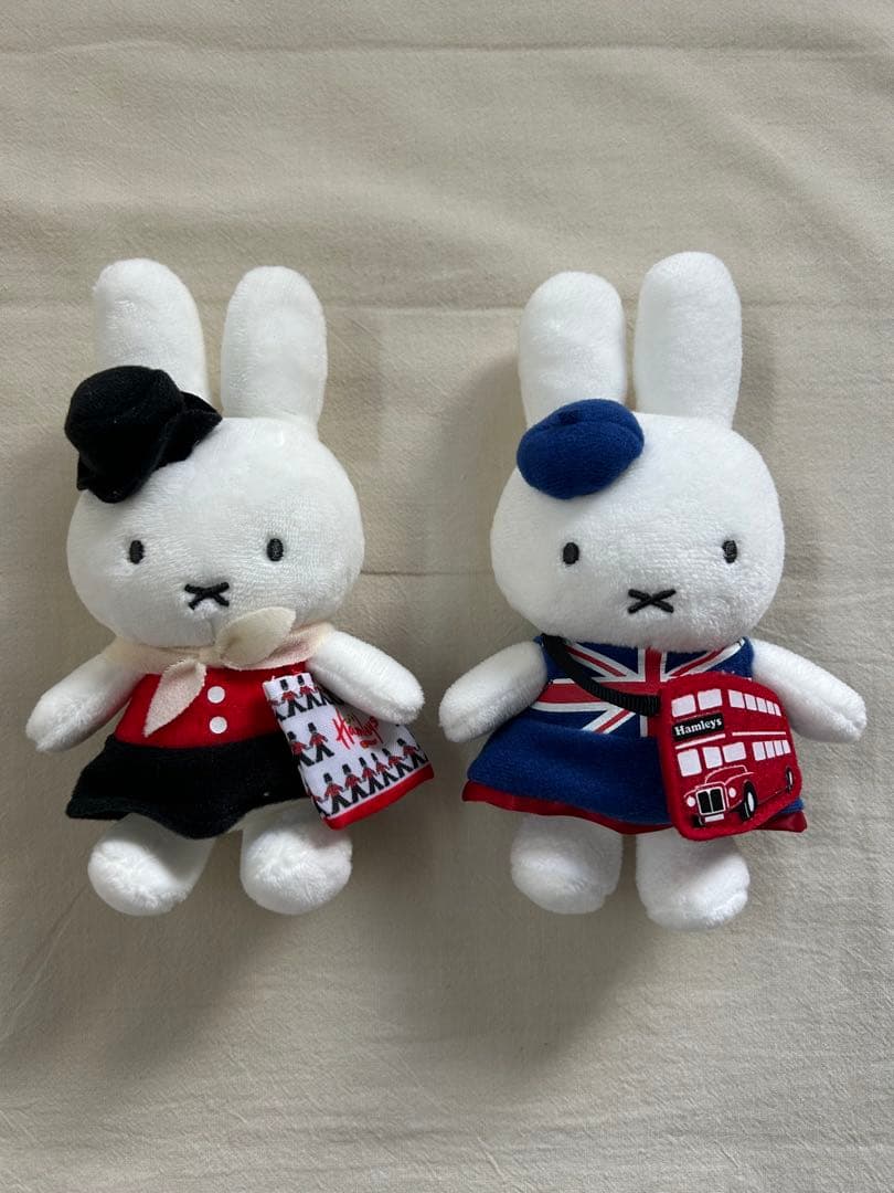 ハムリーズ　ミッフィー ぬいぐるみ ２点セット