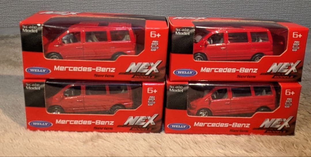Welly ウィリー NEX 10台セット ミニカー 未使用 ベンツ フォード他
