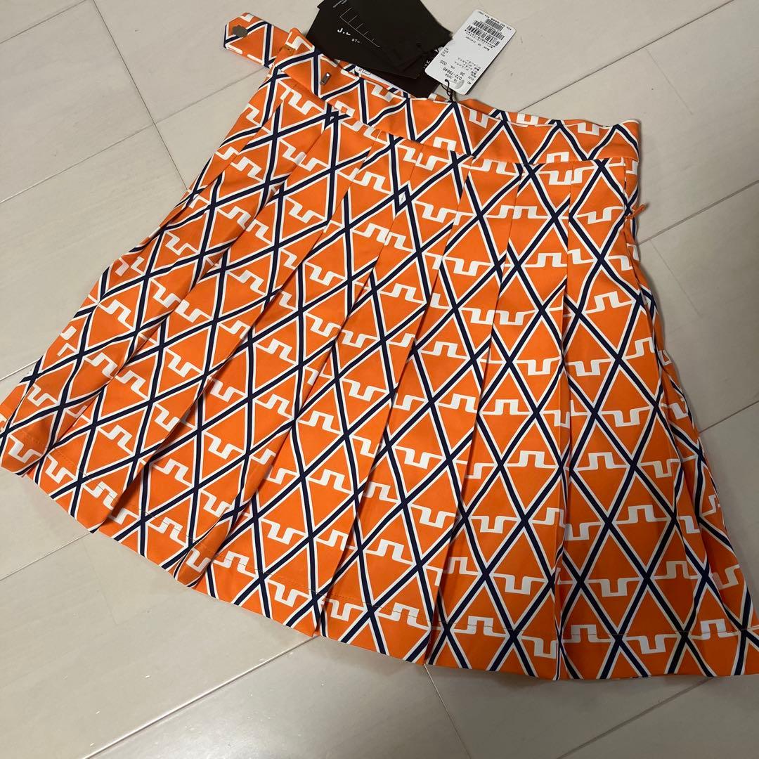 J.LINDEBERG リンドバーグインナーパンツ付き プリーツスカート XS