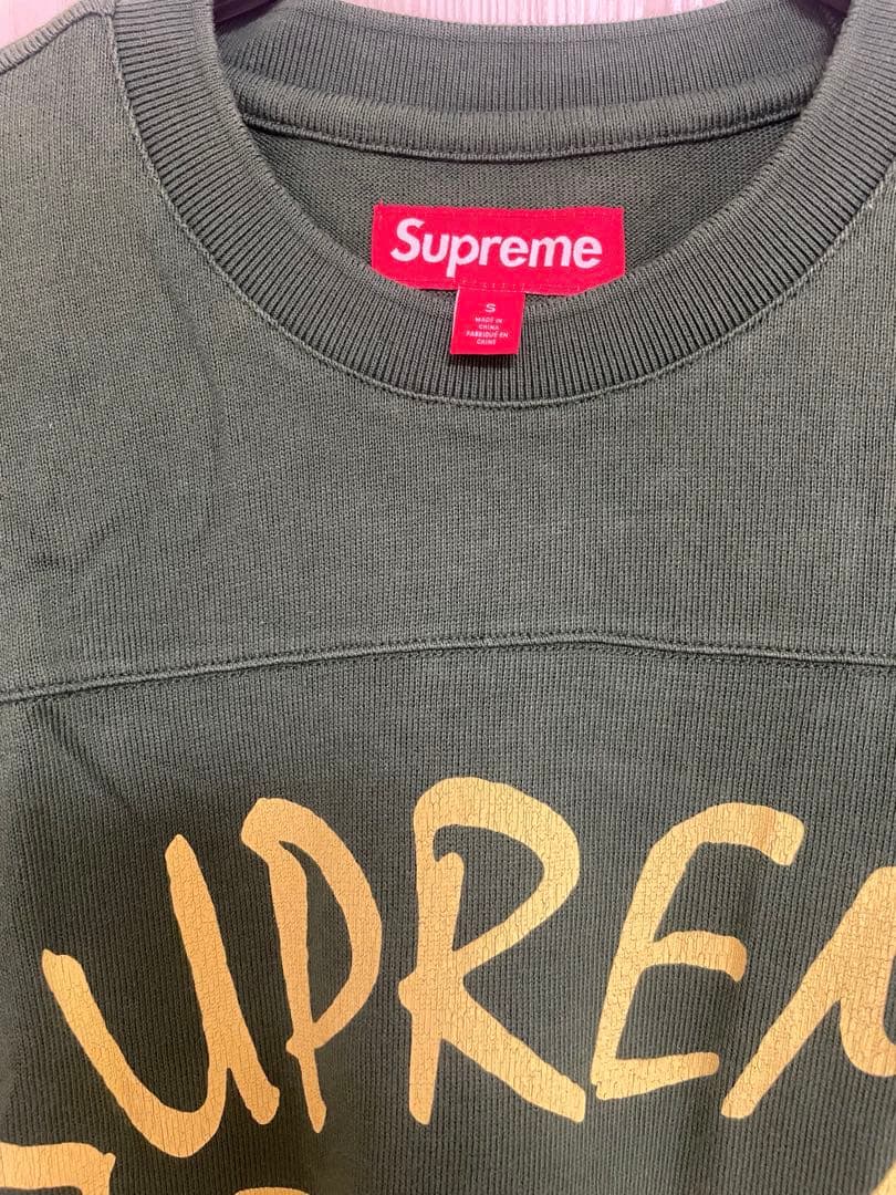 SUPREME 99 L/S FOOTBALL TOP グリーン
