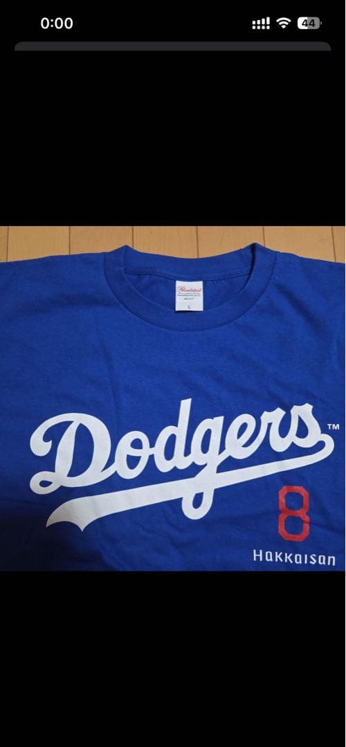 ドジャース キャップ Tシャツ Lサイズ LA Dodgers 八海山 コラボ