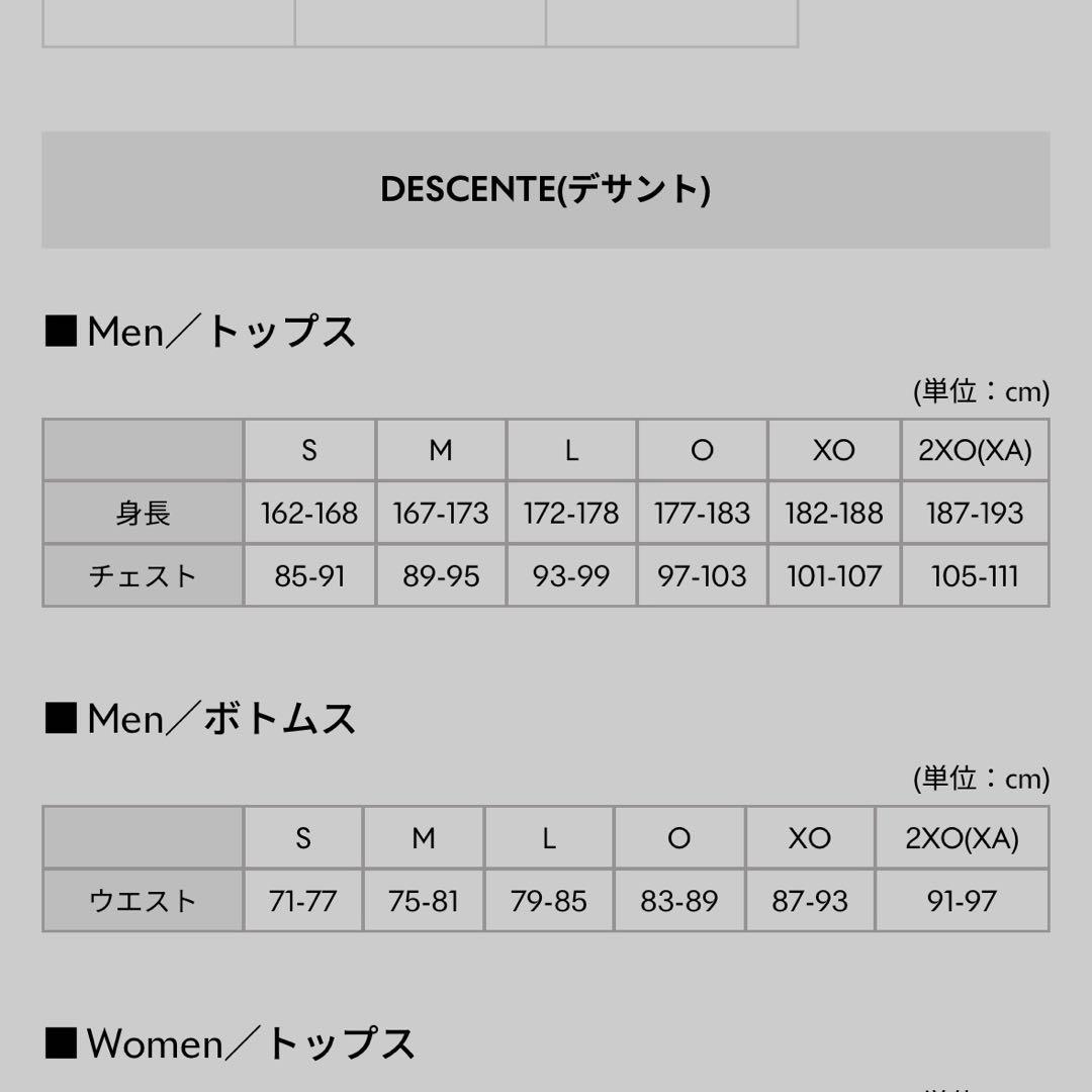 DESCENTE MoveSport トレーニング　 3XL 大きめ