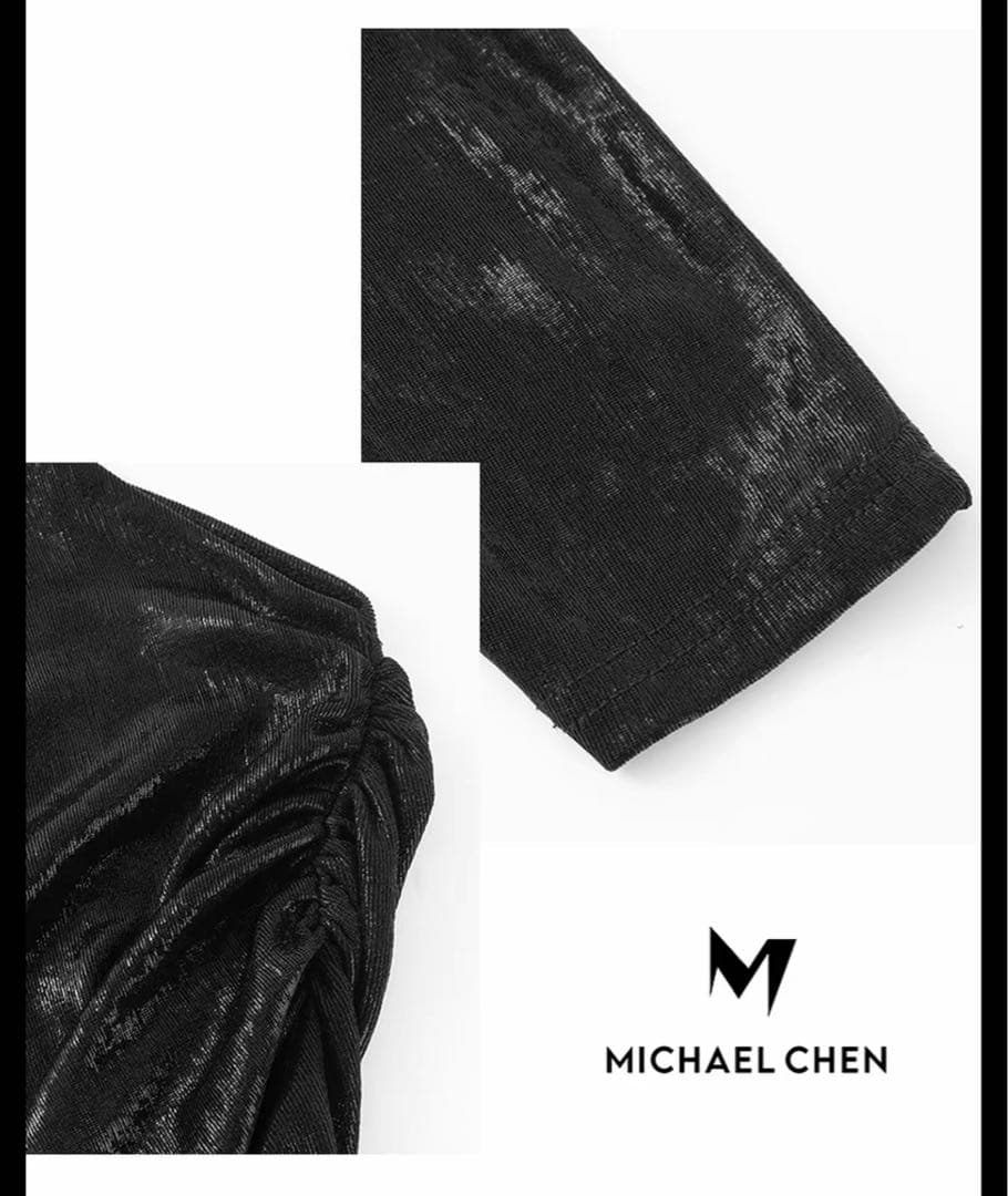 DUYQ x MICHAEL CHEN ブラック　ダンスウェア