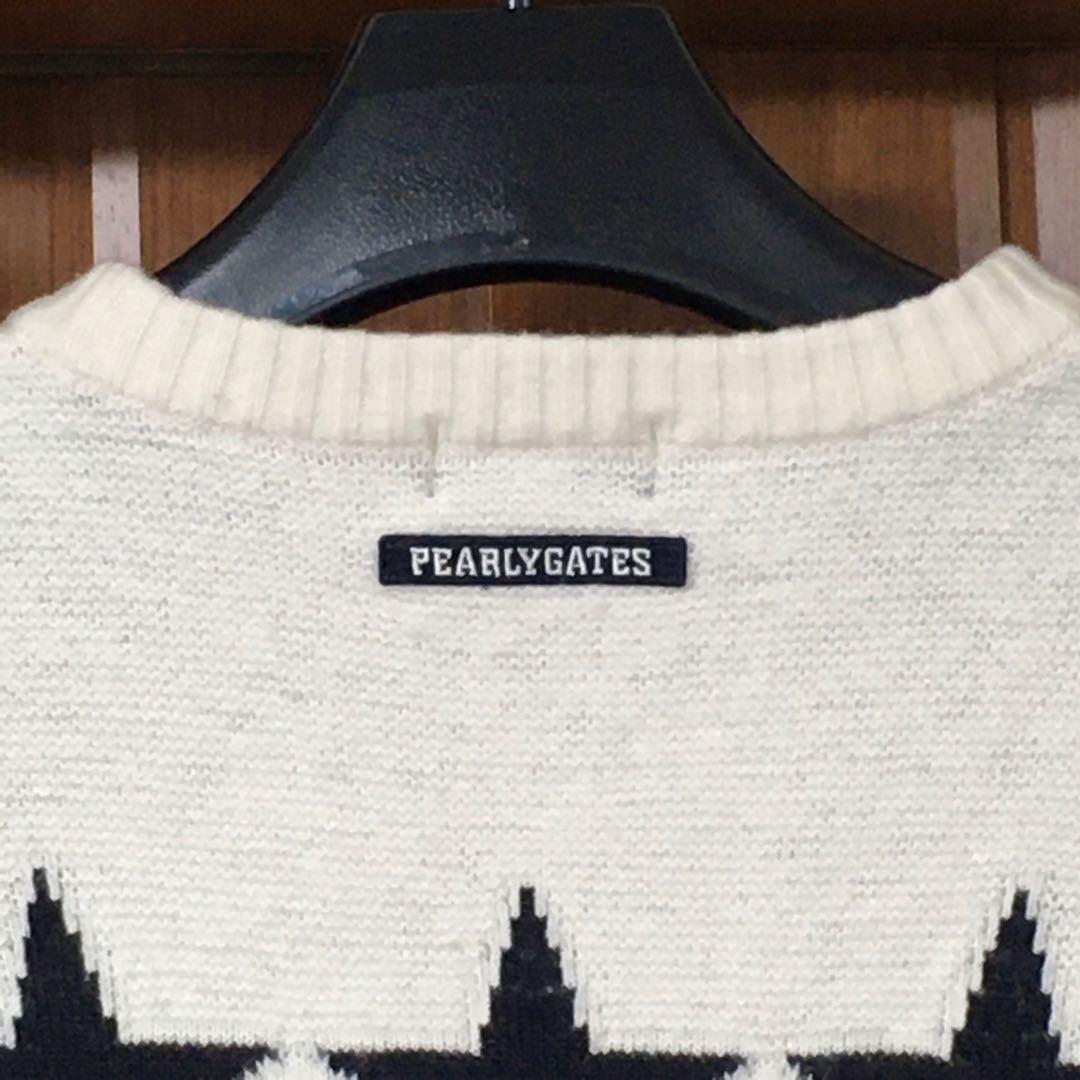 良品　パーリーゲイツ　スター　ニット　０　星　セーター　pearly gates