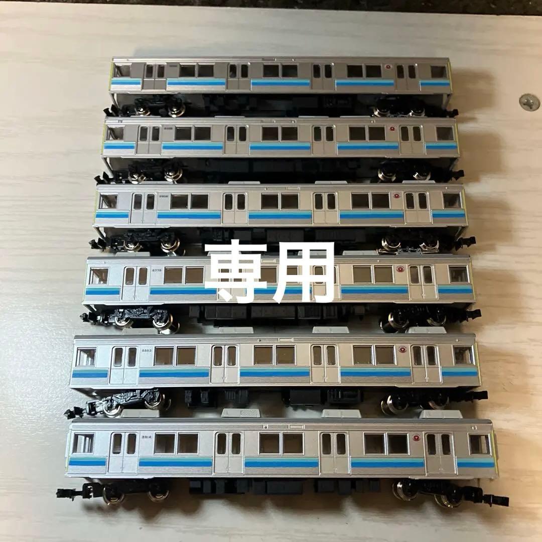 グリーンマックス　東急8500 8514F 中間車6両セット　ジャンク品