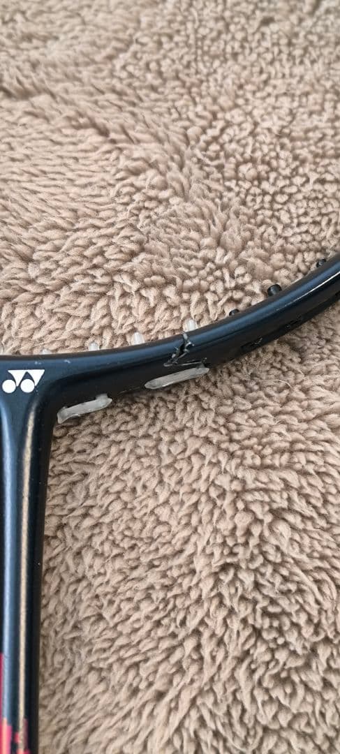 【ジャンク品】ナノフレア700 4UG6 3本セット バドミントン ラケット