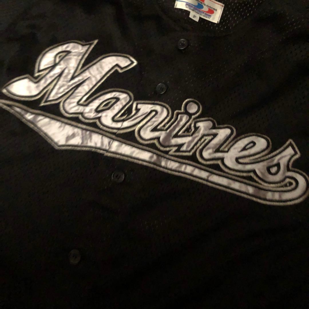 千葉ロッテマリーンズ ビジターブラック　ユニフォーム ワールドスポーツグッズ