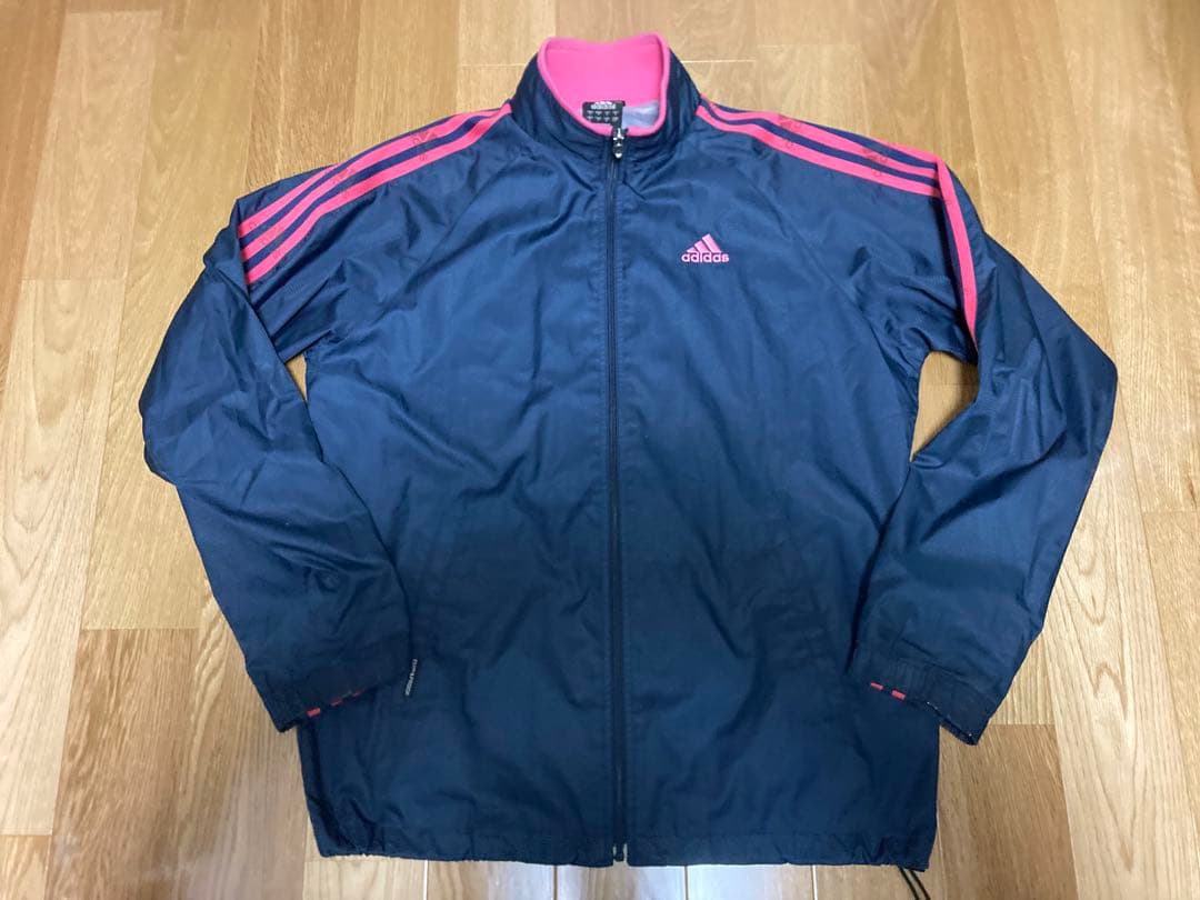 adidas ジャージ上下セット ネイビー/ピンク