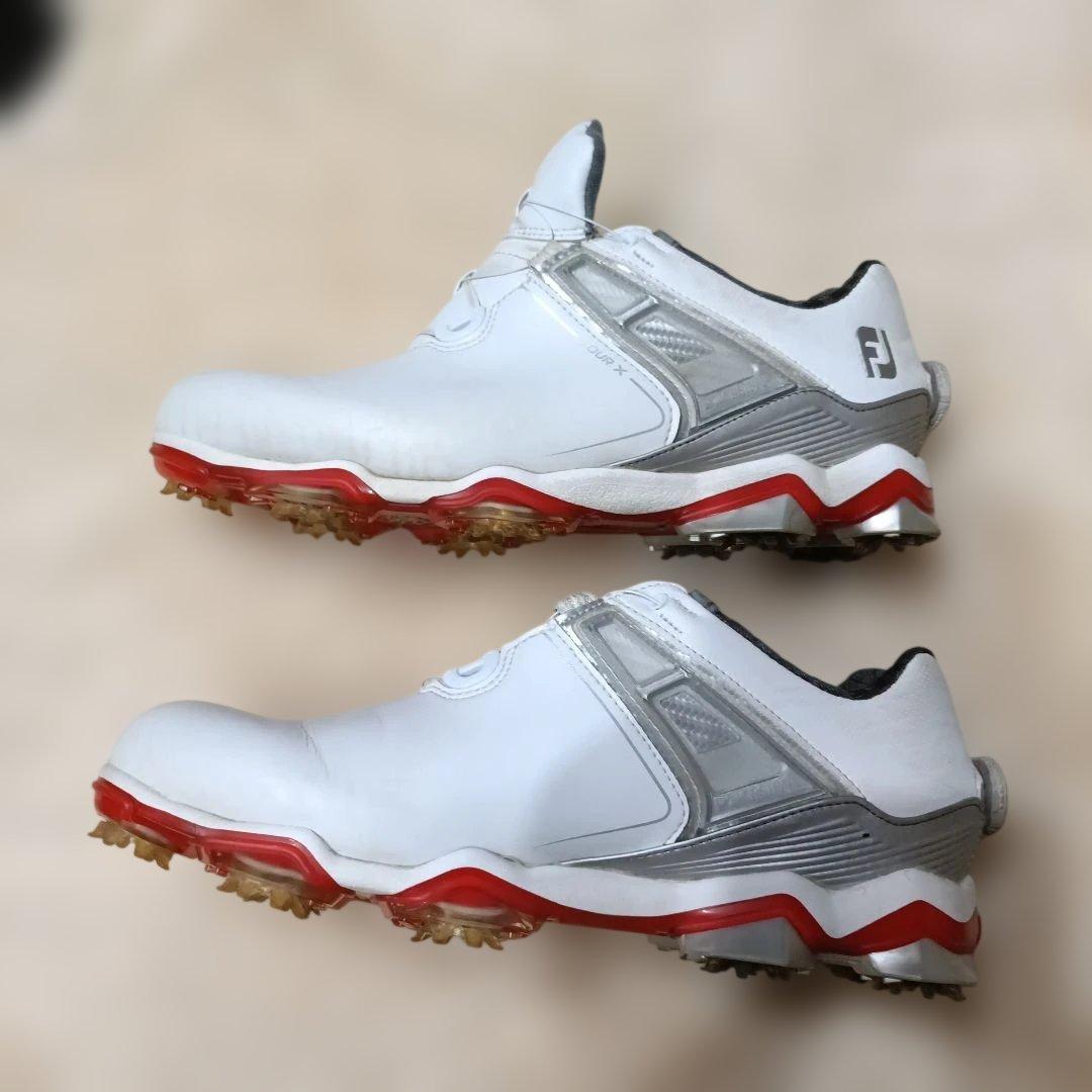 【美品】FJ TOUR X ゴルフシューズ JPN 27 (USA 9)