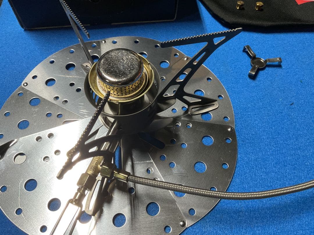PRIMUS OMNI ライトTI 動作良好超美品・サイレンサーor付属品多数付