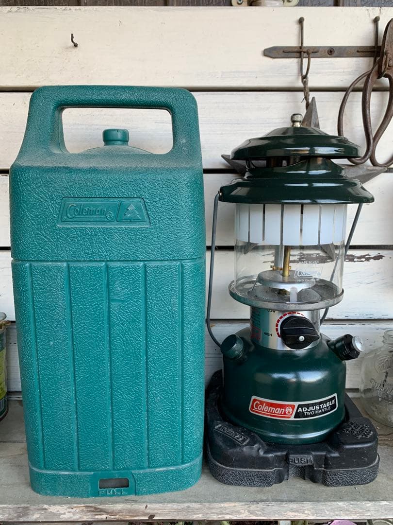 Coleman ツーマントルランタン 286 288 ケース付き