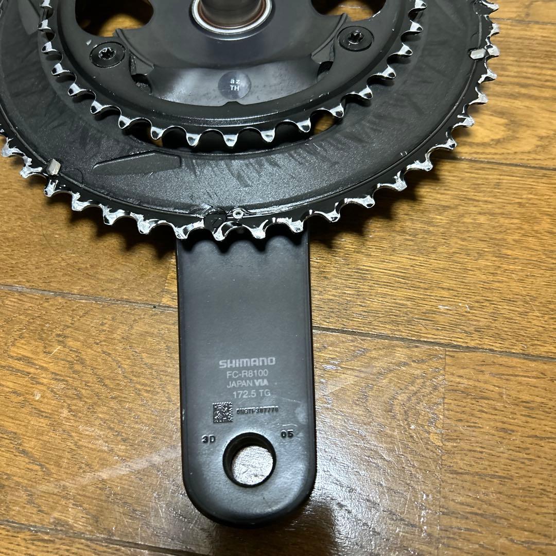 パーツ ULTEGRA FC-R8100 172.5mm 52/36T 12s
